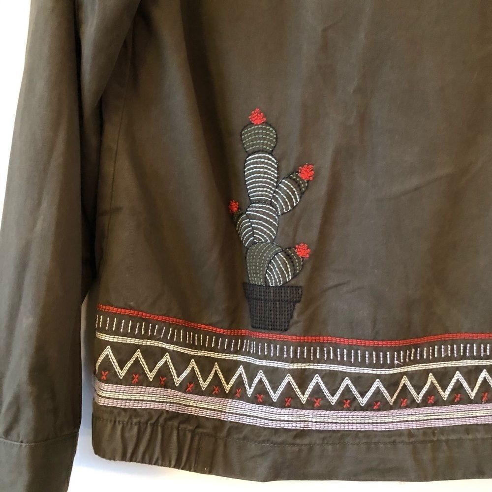 Cmaddie "Daydreamer" Embroidered Utility Jacket - Picture 7 of 10